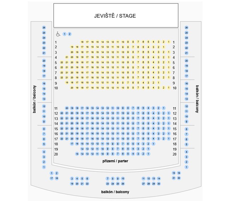 SMETANŮV DŮM, VELKÝ SÁL, Shakespeare v Litomyšli 2026